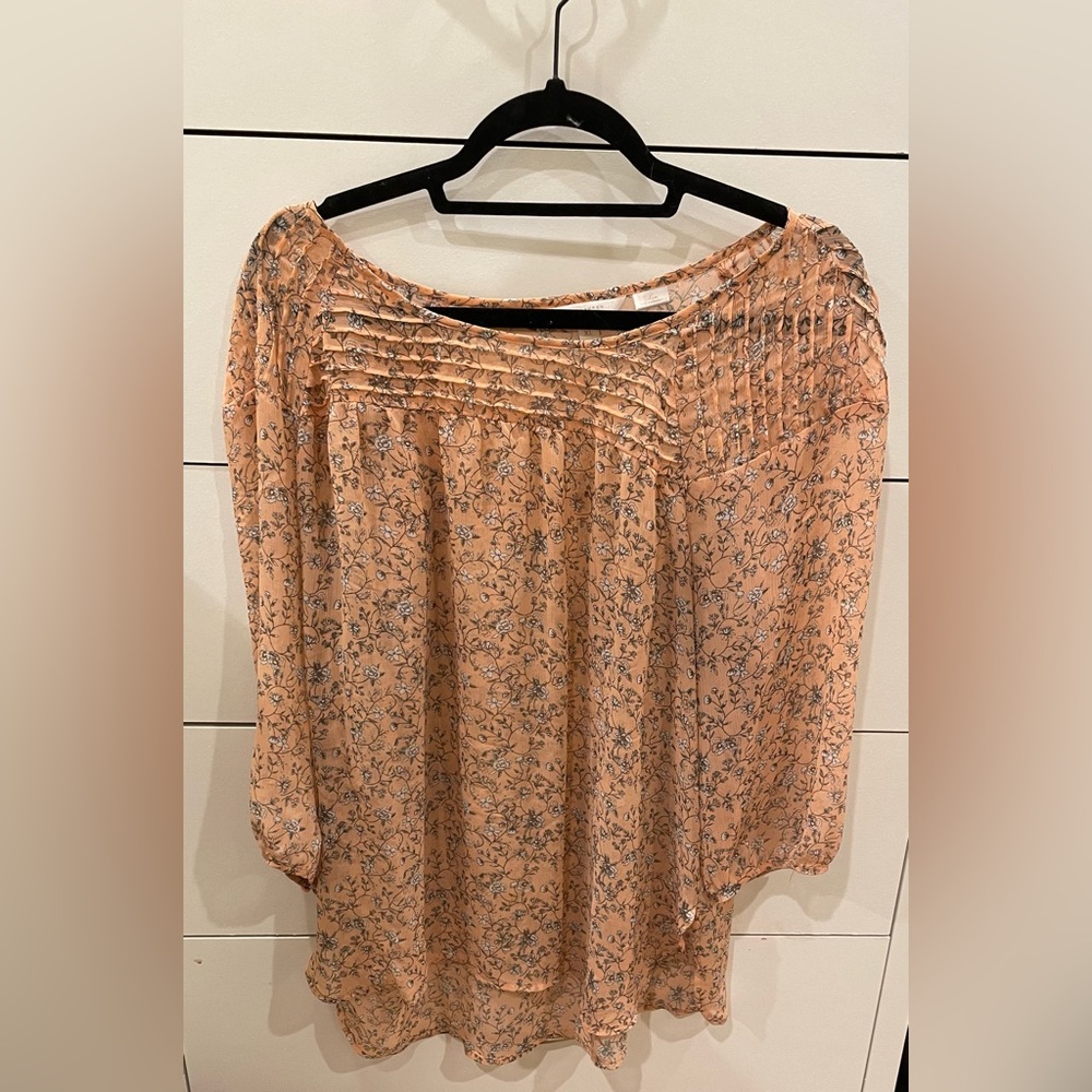 XL Lauren Conrad Floral Blouse